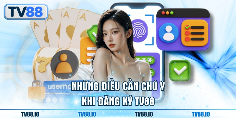 Những điều cần chú ý khi đăng ký TN88